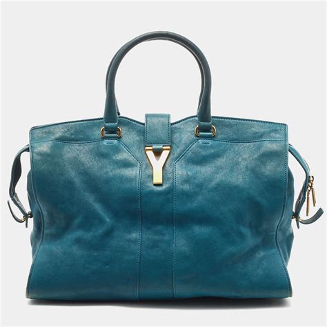 green ysl tote|ysl work tote.